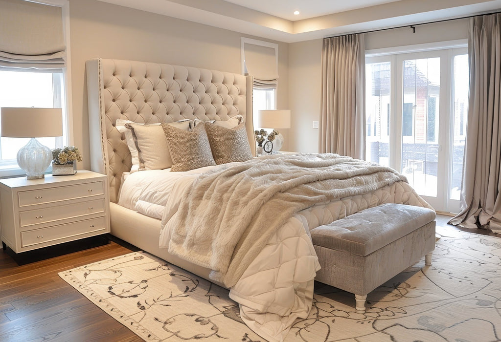 King Size Beds Affordable Platform Beds with Storage Glam beds